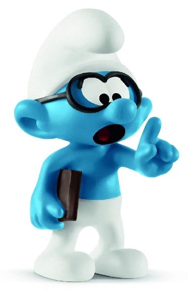 SHL20812 - Glasses Smurf - 1