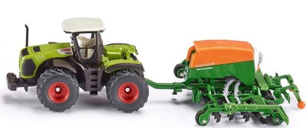SIK1826 - CLAAS Xerion with AMAZONE seed drill Ech:1/87 - 1