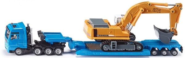 SIK1847 - MAN 8x4 with 3-axle carrier and LIEBHERR 974 Litronic excavator - 1