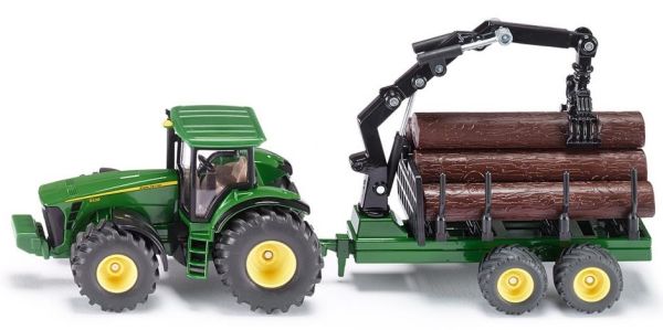 SIK1954 - JOHN DEERE 8430 with forestry trailer Ech:1/50 - 1