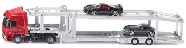 SIK3934 - MERCEDES BENZ Actros 4x2 with semi car carrier and two cars - 1