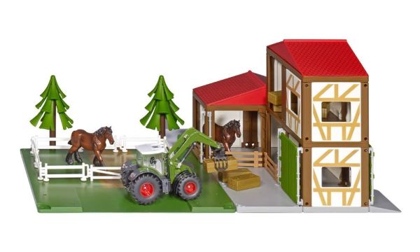 SIK5609 - Stable with horses and accessories - 1