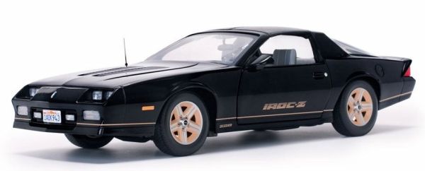 SUN1943 - CHEVROLET Camaro Iroc-Z 1985 black - 1
