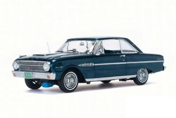 SUN4543 - FORD Falcon hard top 1963 dark blue - 1
