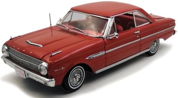 SUN4544 - FORD Falcon hard top 1963 red - 1