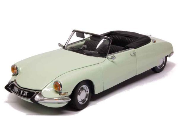 SUN4745 - CITROEN DS 19 1961 white convertible - 1