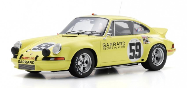SPA18SE73 - PORSCHE Carrera RSR #59 1st at the 1973 12 Hours of Sebring P.GREGG-H.HAYWOOD-D.HELMICK - 1