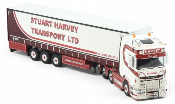 TEK86273 - SCANIA S Highline 6x4 with 3-axle trailer STUART HARVEY TRANSPORT - 1