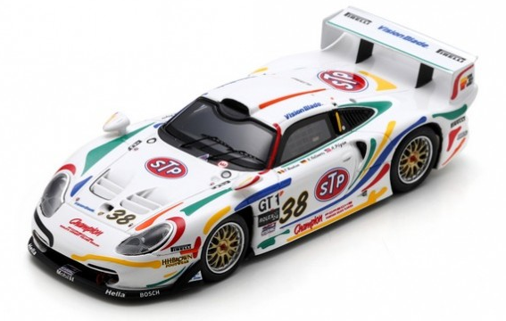 SPAUS208 - PORSCHE 911 GT1 Evo #38 24 Hours of Daytona 1998 T.BOUTSEN-A.PILGRIM-R.KELLENERS - 1