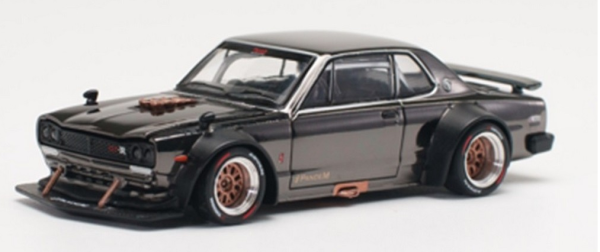 PR64-97 - NISSAN Skyline GT-R V8 Black - 1