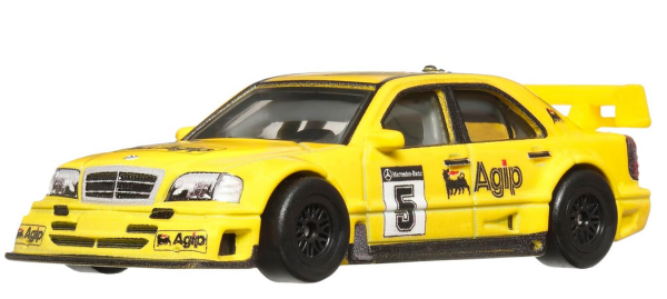 MATHKC62 - MERCEDES-BENZ AMG C-class DTM Touring car #5 from 1994 yellow - 1
