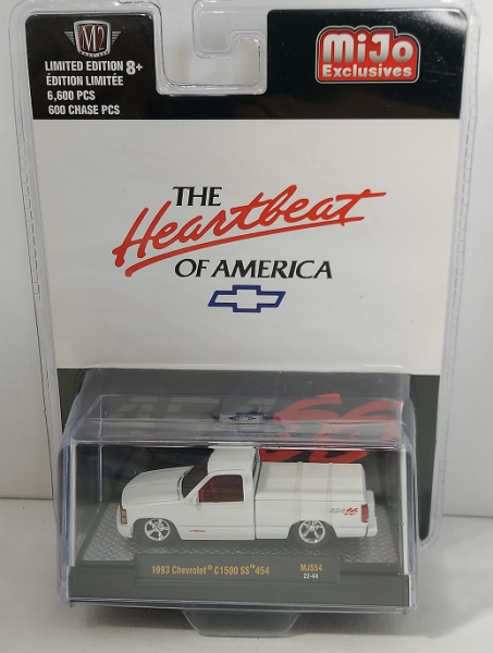 M2M-31500MJS54 - CHEVROLET C1500 SS454 Pick-up 1992 - The heartbeat of america white - 1