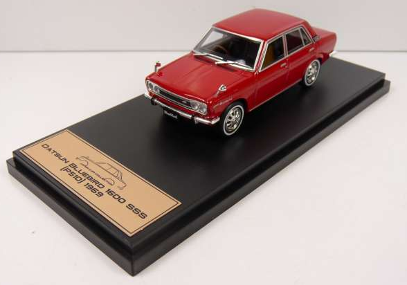 MAGJPBLUEBIRD - DATSUN Bluebird 1600 SSS 1969 red - 1