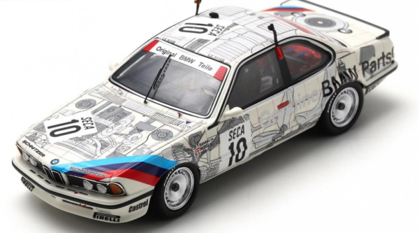 SPASB667 - BMW 635 Csi #10 24 Hours of Spa 1986 E. Pirro-R. Ravaglia-G. Berger - 1