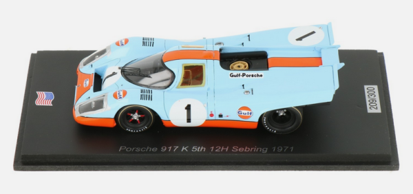 SPAUS344 - PORSCHE 917K #1 5th 12H Sebring 1971 J.SIFFERT-D.BELL - 1