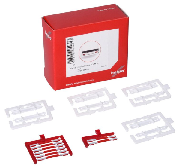 HER054713 - White SCHMITZ bumpers - 8 pieces - 1