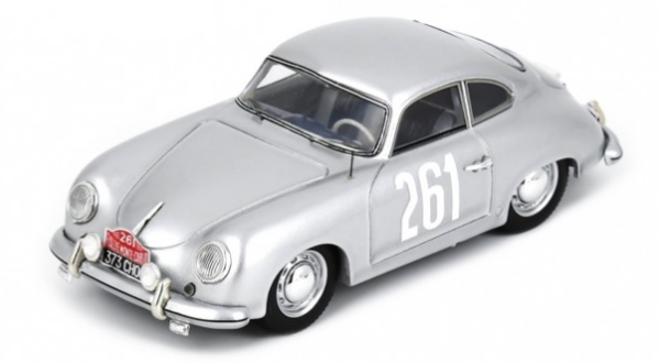 SPAS6139 - PORSCHE 356 1500 #261 1955 Monte Carlo Rally J.VILREON-L.CARLIN - 1