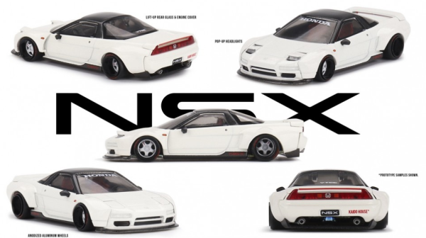 MGTKHMG148 - HONDA NSX Kaido Works V2 1990 White - 1