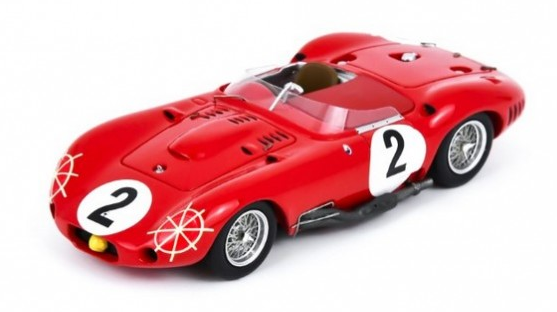 SPAS4546 - MASERATI 450 S #2 1957 24 Hours of Le Mans J.BEHRA-A.SIMON - 1