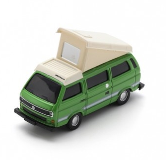 SCH26780 - VOLKSWAGEN T3b Campingbus green - 1