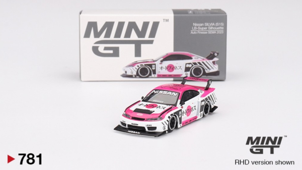MGT00781-R - NISSAN Silvia S15 LB-Super Silhouette Auto Finesse SEMA 2023 RHD pink - 1