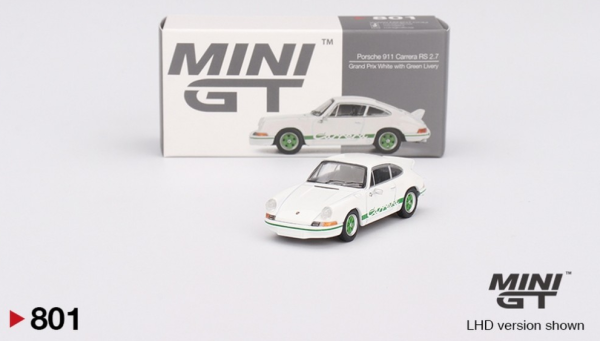 MGT00801-L - PORSCHE 911 2.7 Carrera RS Grand Prix Livery 1973 LHD white and green - 1