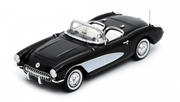 SCH43U00046 - CORVETTE C1 V8 1956 Black - 1