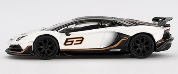 MGT00842-L - LAMBORGHINI Aventador SVJ 63 2022 LHD White - 1