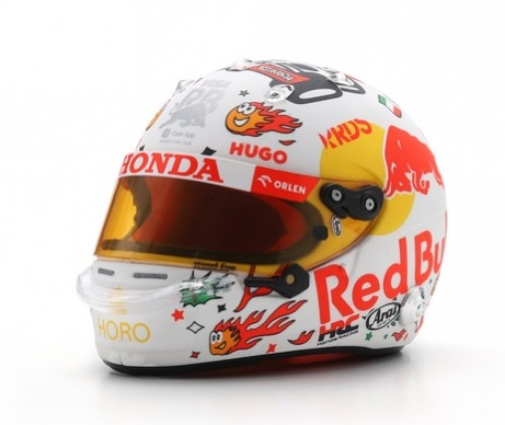 SPA5HF169 - Helmet - Yuki Tsunoda - Visa Cash App RB Formula One Team - Italian Grand Prix 2024 - 1