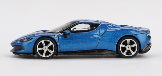 BBRFER64004 - FERRARI 296 GTB Corsa 2024 blue - 1