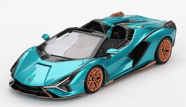 TSM430831 - LAMBORGHINI Sian Roadster Uranus 2019 Blue - 1