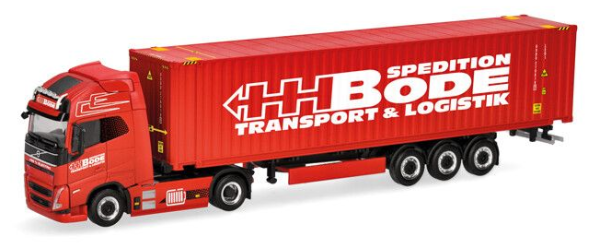 HER319249 - VOLVO FH GL XL Electric 4x2 with 40-foot container door 3 axles HH BODE - 1