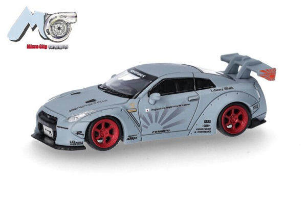 MIC87MC000008 - NISSAN GTR 35 2007 grey - 1