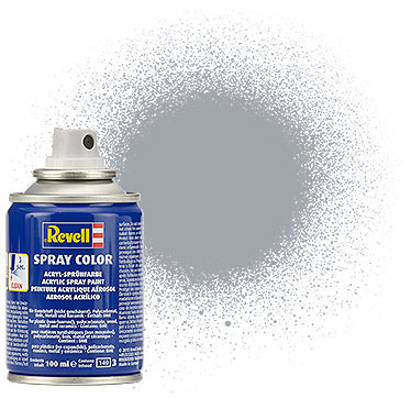 REV34190 - Acrylic spray paint metallic silver 100ml - 1