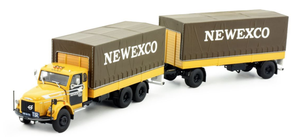 TEK82080 - VOLVO N88 6x4 with trailer 1+1 axles NEWEXCO - 1
