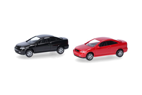 HER014106 - OPEL Coupe black and red - 2 pieces to assemble - 1