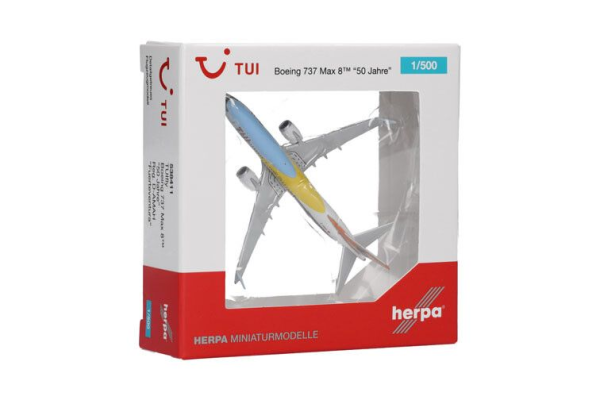 HER538411 - BOEING 737 Max 8 TUIfly 50 years - 1