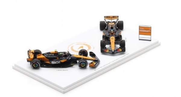 SPAS9571 - McLAREN MCL38 #4 & #81 Constructors' Champion 2024 L. NORRIS & O. PIASTRI - 1