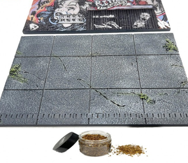 AD-2423 - Street Art La Lowrider 2024 Diorama - cars and figurines not included - 1