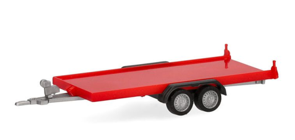 HER052450-004 - Red 2-axle flatbed - 1