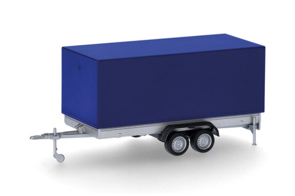 HER052627-004 - Blue 2-axle trailer - 1