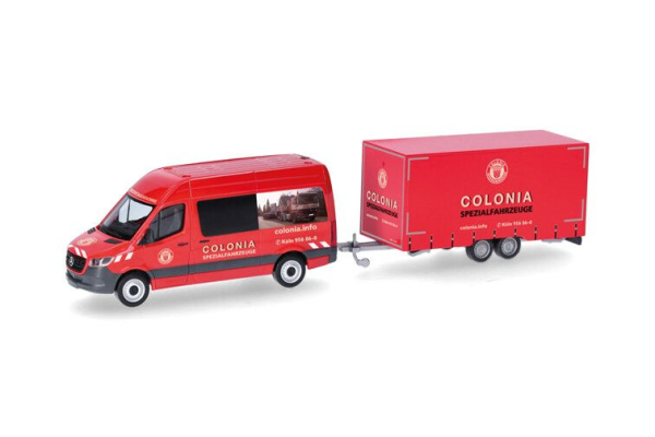 HER098618 - MERCEDES BENZ Sprinter and 2-axle trailer COLONIA - 1