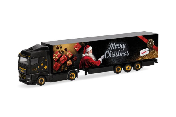 HER319973 - MAN eTGX GM 4x2 with 3-axle trailer Herpa Christmas model 2025 - 1