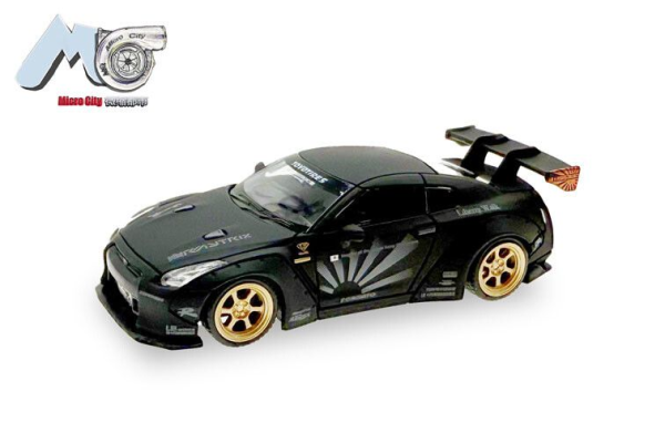 HER87MC000037 - NISSAN GTR 35 black - 1