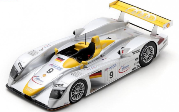 SPA18S838 - AUDI R8 #9 2nd 24 Hours of Le Mans 2000 S. ORTELLI-A. MCNISH-L. AIELLO - 1