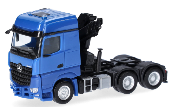 HER318747 - MERCEDES BENZ Arocs 2018 Bigspace 6x4 with loading crane - 1