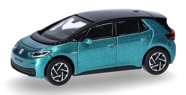 HER431101-002 - VOLKSWAGEN ID. 3 metallic turquoise with black roof - 1