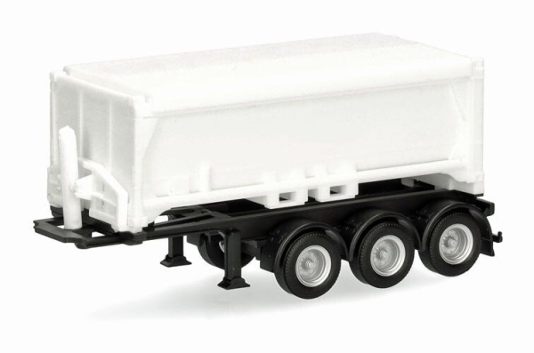 HER077101 - White 3-axle tipper - 1