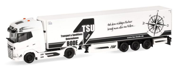 HER319959 - DAF XG 4x2 with 3-axle TSU BODE refrigerated trailer - 1