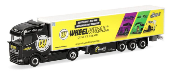 HER961547 - DAF XG 4x2 with KALBITZ-WHEELWORLD DRIVER DREAM 3-axle refrigerated trailer - 1